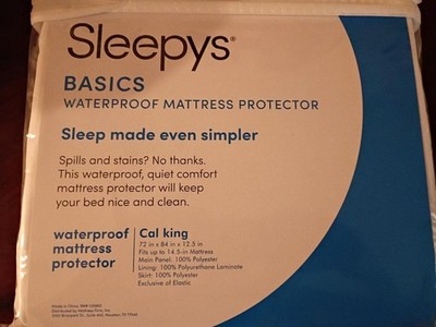 Sleepys Basics Waterproof Matress Protector
