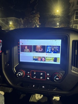 Carplay Android Auto GPS Radio For 2014-18 Chevrolet Silverado GMC Sierra RDS
