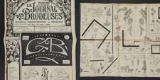 1946 vintage FRENCH EMBROIDERY JOURNAL PATTERNS des brodeuses