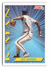 1991 Score #685 Doc Gooden New York Mets