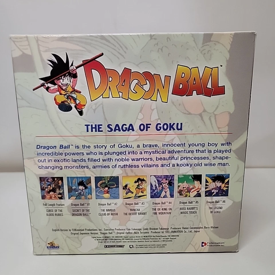 Dragon Ball The Saga of Goku Complete VHS Set - Rare- READ! - Image 2 of 4