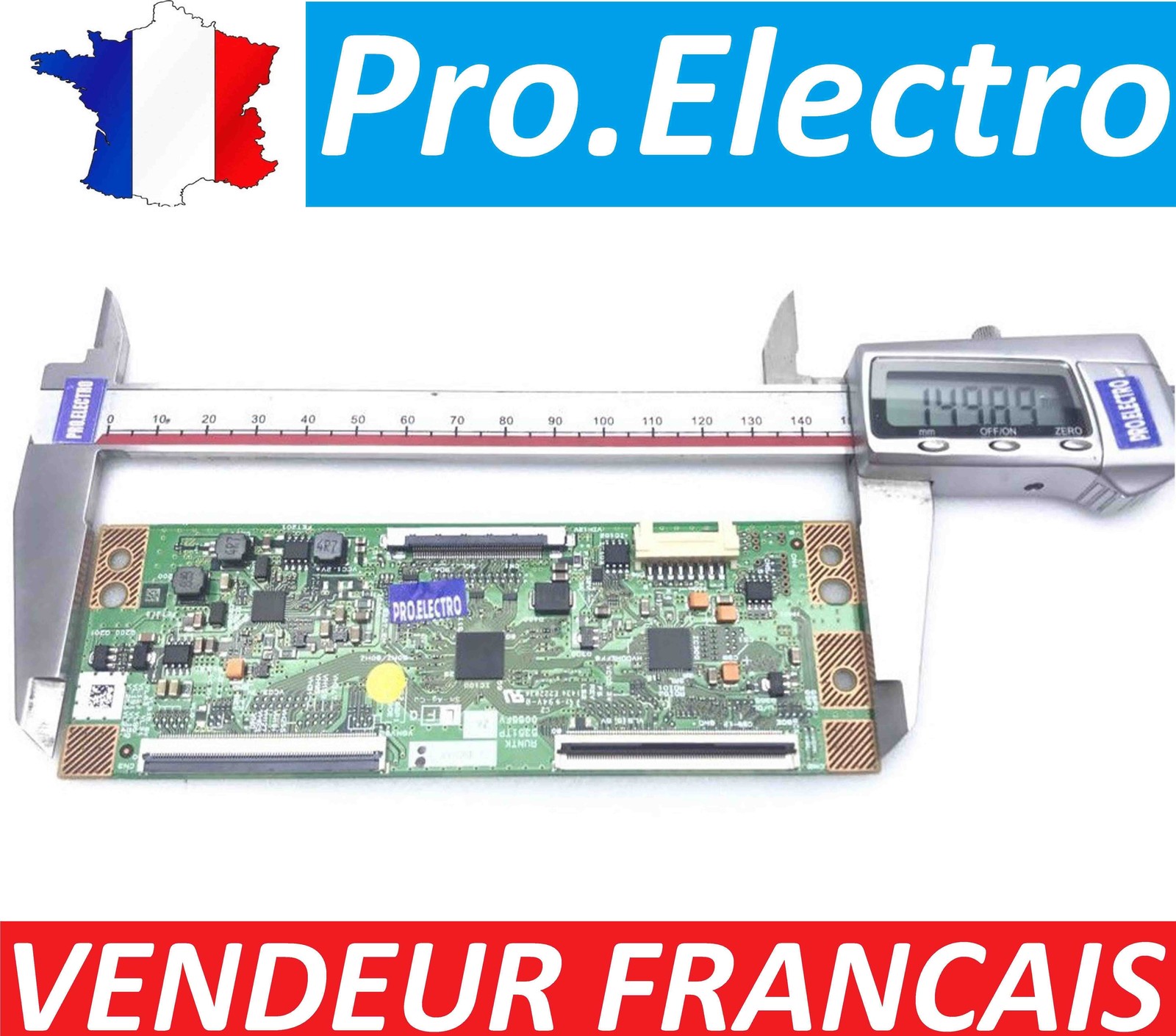 Contrôleur T-CON RUNTK 5351TP anti-saccades pour Samsung UE32H5040AW