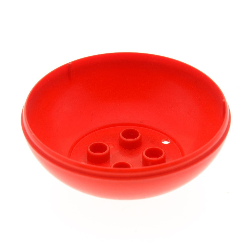 1x Lego Duplo Animal Egg Shell Red Bottom Ball Track Set 2751 9089 4129937 31367