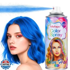 Blue Hair Spray Temporary for Kids, Temporary Hair Color Spray for Women, Blu