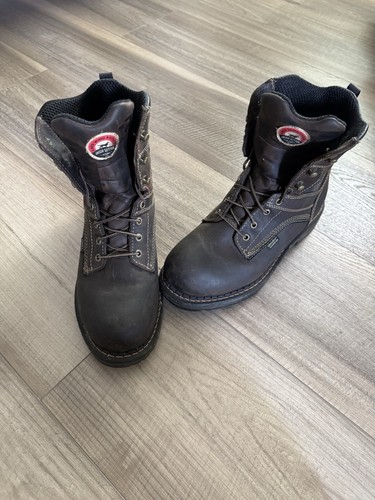 Red Wing Irish Setter Work Boots Men’s Sz 10 Brown