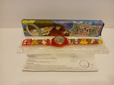 1998 Rugrats Movie Kids Watch Floating Flowers With Box Nickelodeon Vintage