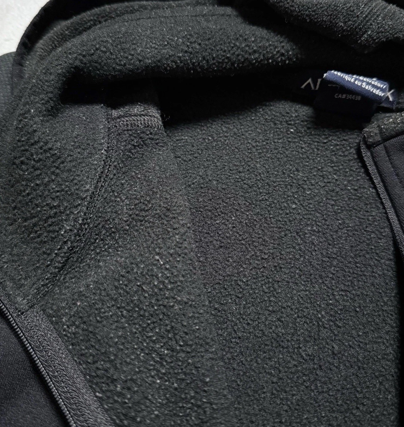 Arc’teryx LEAF Naga Hoody Men’s XXL Black Lightweight Fleece Jacket Military 2XL image 7