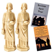 St Joseph Home Seller Kit 2 Pack Statue Prayer Card Instructions USA Made