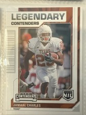 2025 Panini University Texas NIL LEGENDARY CONTENDERS JAMAAL CHARLES PLATINUM