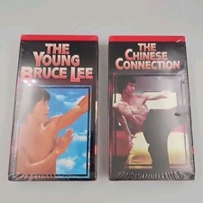 Bruce Lee 2 VHS Tapes - Good Times Home Video Volume 1  Vol. 5 New Sealed