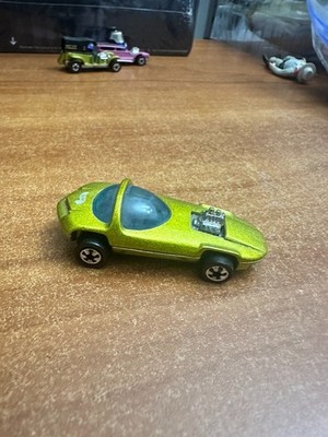Hot Wheels Redline Red Line Silhouette Anti Freeze Green re issue
