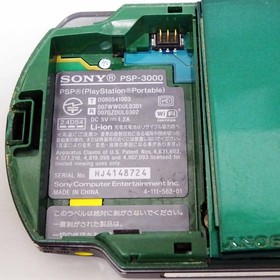 Playstation Portable Spirited Green PSP 3000SG Sony Limited Console Japan used