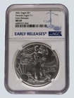 2021 American Silver Eagle 1oz .999 Silver NGC MS69 Early Releases