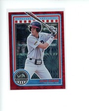 2025 Panini USA Stars and Stripes Red Fireworks #34 Jacob Seamon #d 171/225