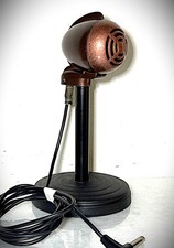 Vintage 1940's Turner Model BX "Challenger" Crystal Microphone, screaming hot 