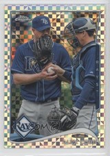 2014 Topps Chrome X-Fractor Alex Cobb #48 2i2