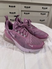Sz 3.5 Nike Air Max 270 Big Kids' Shoes Magic Flamingo/Pink Foam. GUC