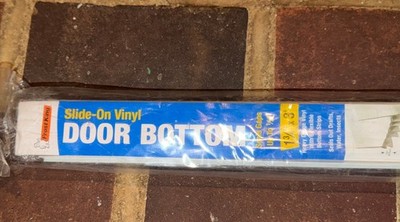 FROST KING W79/36H Door Bottom,White,For 1-3/4'' Wood Doors 443Y64