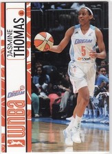 2013 Rittenhouse WNBA Card #6 - Jasmine Thomas - Atlanta Dream
