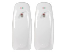 Automatic Air Freshener Spray Dispenser 2-Pack Wall Mounted or Free Standin...