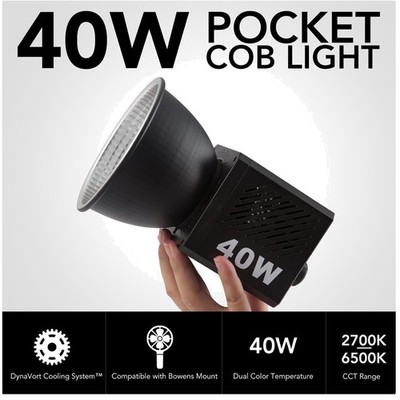Bi-Color 3400mAh Battery Photo Video Light Vlog Shoot