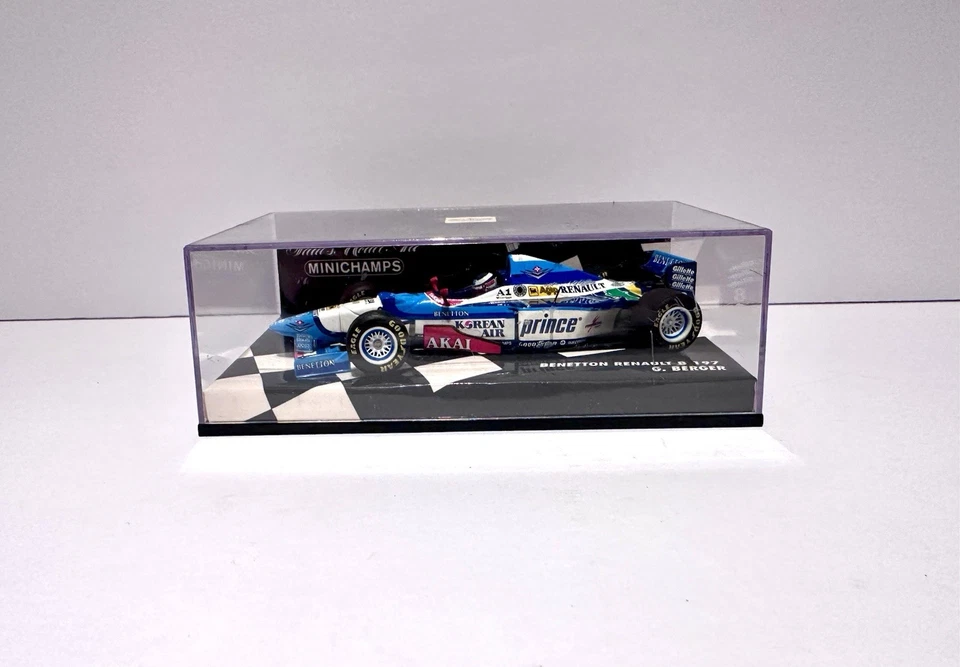 Minichamps F1 RENAULT Benetton B197 # G. Berger 1997 1/43 Scale Formula 1 - Image 2 of 4