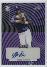 2023 Leaf Metal Perfect Game All-American Classic /25 Bryce Clavon Auto 8d2