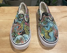 Vans Classic Slip On Octopus Underwater Coral...