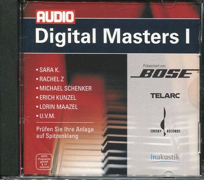 CD  AUDIO  BOSE TELARC CHESKY inakustik DIGITALMASTERS I Sara K. Schenker Kunzel