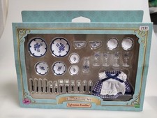 Sylvanian Families fine dning set tableware set EPOCH JAPAN