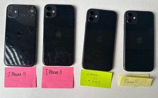 IPHONE 11 LOT OF 4