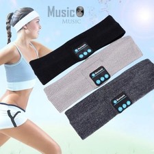 Bluetooth Sleep Headphones Headband with Mic  Eye Mask for Yoga  Sports