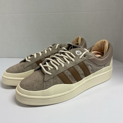 Adidas Campus Chalky Brown Bad Bunny ID2529 Size 12.5 Suede Low Top Sneaker DTMF