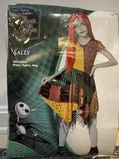 Disguise Disney Sally Nightmare Before Christmas Deluxe Girl's Costume - S