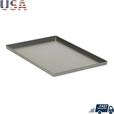 Metal Replacement Pan Dog Crates Leak Proof Heavy Duty Multi-Purpose Tray New