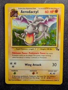 Aerodactyl 1/62 Holo Fossil