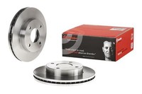 2X Brembo Bremsscheibe 09.B548.10 FüR Nissan