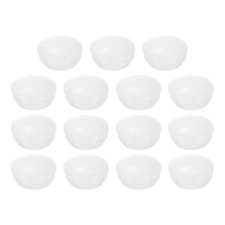 15Pcs Snug Plugs, Rubber Hole Plugs Fit 14mm (0.55 Inch) Hole Dia. Translucent