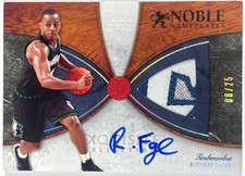 2006-07 UD Exquisite Collection Noble Nameplates Randy Foye Auto RC #NN-RF /25