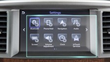 Crystal Clear Screen Protector for 2018 Infiniti QX80 Vehicle Navigation