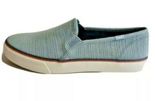 New Keds Vintage Dream Foam Blue Canvas Slip On Loafer Size 8.5 Wome's