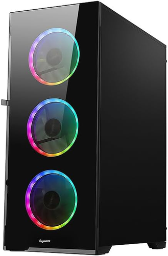 B-Voguish Gaming PC Case with Tempered Glass Panels, USB3.0, Support E-ATX, ATX, - Picture 9 of 12
