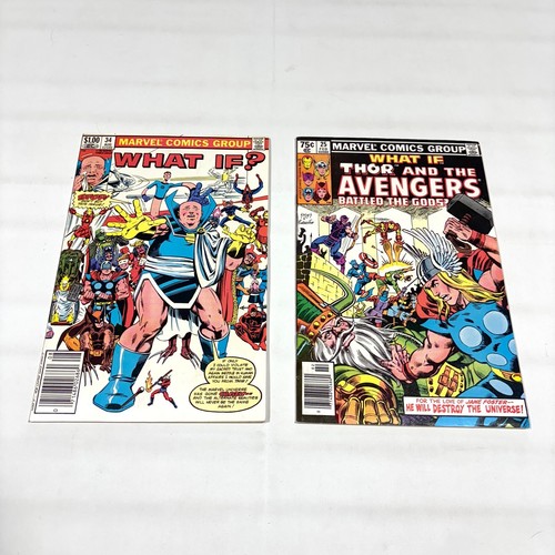Lot of 8 Marvel Comics WHAT IF? #25,34,37,39,40,42,43,46 1982-83 - Picture 2 of 14