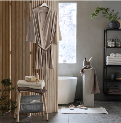 IKEA KÄRRFIBBLA Bath Robe, Beige, Bath Clothes L/XL, Brand NEW