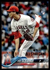 2018 Topps - Troy Scribner #440 (RC) Angels All Star Game Stamp SP
