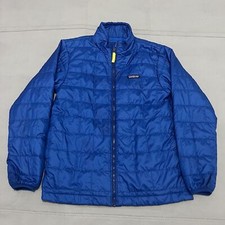 Patagonia Youth Kid Unisex Primaloft Blue Alt Down Zip Jacket Coat-Age 12-0817