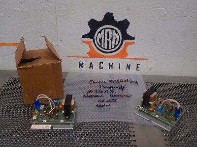 Electric Applications Company Model 1036A2 120VAC 40A New Old Stock (Lot of 2)