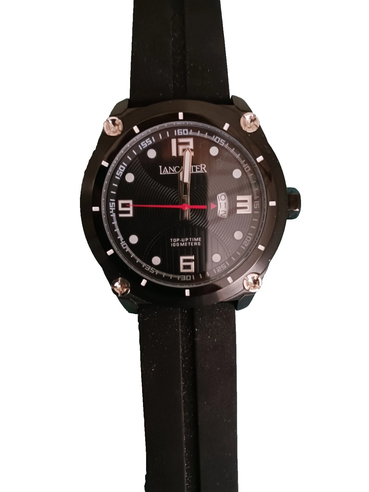 Caso de goma analógico Lancaster Relojes de pulsera