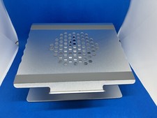 NEW LORYERGO Aluminum Laptop Riser Stand For Desk Silver- Fits most 10-17  