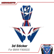 For BMW F800GS 2024~2025 3D Gas Fuel Tank Protector Cover Pad Decal Sticker Set